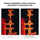 58mm Vintage Soft Filter 28 Multi-Coatings Cinematic Effect Camera Lens Filter - Nano-Xcel Series