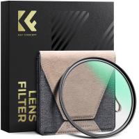 72mm Black Mist 1/8 Filter with Brass Frame, Ultra Low Reflection, Mist Soft Glow Diffuser Lens Filters with 36 Multi-Layer Coatings - Nano-X Pro Series