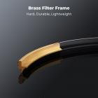 82mm Black Mist 1/8 Filter with Brass Frame, Ultra Low Reflection, Mist Soft Glow Diffuser Lens Filters with 36 Multi-Layer Coatings - Nano-X Pro Series