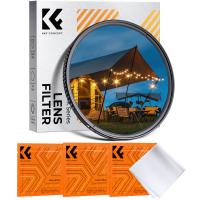 62mm Filtri a Stella，Star Filter 6 Punti Corti con Effetto Stellato Scintillante in Vetro Ottico con 3pcs Panni - Serie Nano-Klear