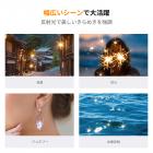 58mm 6点ファインラインスターエフェクトフィルター、シネ＆ドリームライク特殊フィルター、18層コーティング光学ガラス、真空クリーニングクロス3枚付き - ナノクリアシリーズ