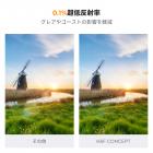 49mm超低反射可変NDレンズフィルター、ND2-400（1-9ストップ）HD調整可能ニュートラルデンシティフィルター、28層マルチレイヤーコーティング、カメラレンズ用 - Nano-Xシリーズ