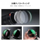 49mm超低反射可変NDレンズフィルター、ND2-400（1-9ストップ）HD調整可能ニュートラルデンシティフィルター、28層マルチレイヤーコーティング、カメラレンズ用 - Nano-Xシリーズ