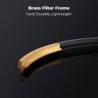 82mm MCUV Filter Brass Frame MultifunctionalHD Ultra-Thin Brass Frame 36-Layer Anti-Reflection Green Film Nano-Xcel Pro Series