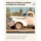 Filtre Gold Mist 1/4 49 mm - Effet Diffusion Chaude & Éclat Doré - Spécial Heure Dorée, Coucher de Soleil et Portrait - 28 Couches