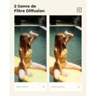 Filtre Gold Mist 1/4 49 mm - Effet Diffusion Chaude & Éclat Doré - Spécial Heure Dorée, Coucher de Soleil et Portrait - 28 Couches