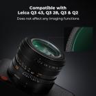 K&F CONCEPT MC UV Filter Compatible with Leica Q3 43/Q3 28/Q3/Q2, Camera Lens Protection Filter Super Slim with 36 Multi-Layer Coatings, High Definition, Brass Frame Design (Nano-X PRO Series)