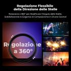 Filtro Starburst variabile da 49 mm (4-8 punti), filtro a stella a reticolo regolabile con 28 lenti in vetro ottico multistrato per fotografia notturna, di gioielli e di riflessi sull'acqua - Serie Nano-Xcel