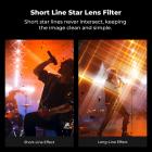 82mm Variable Starburst Filter (4-8 Points), Adjustable Cross Screen Star Filter with  28 Multi-Coated Optical Glass for Nightscapes, Jewelry, Water Reflection Photography Nano-Xcel Series