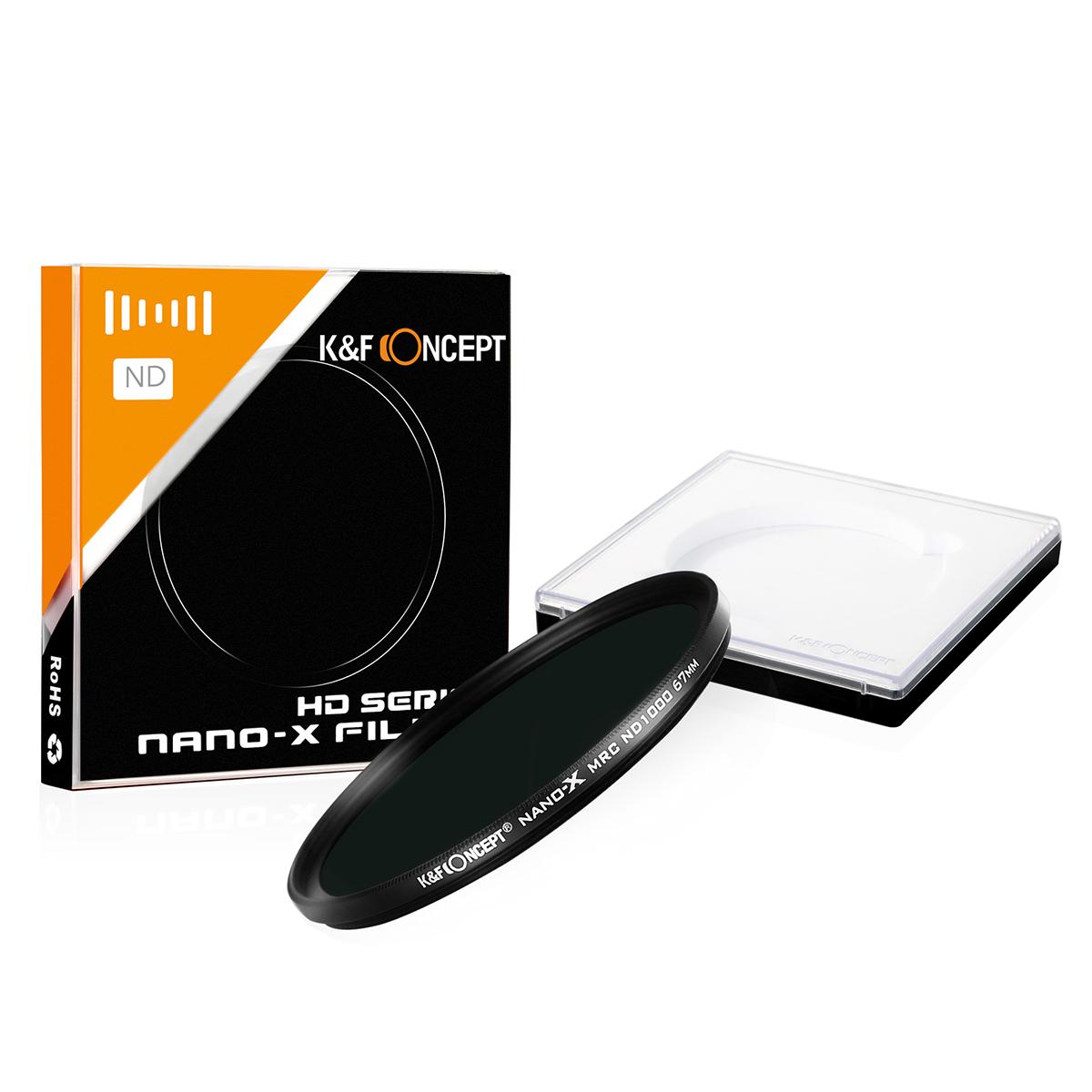 82MM Neutral Density Lens Filter 10 Stops ND 1000 Filter