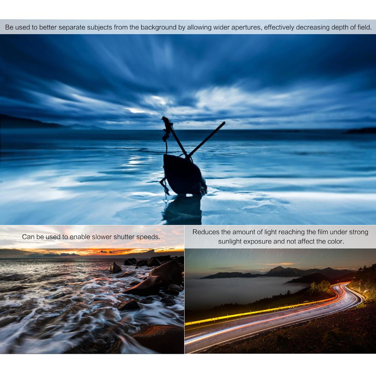 82MM Neutral Density Lens Filter 10 Stops ND 1000 Filter