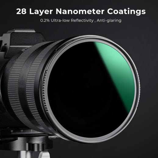 77 mm ND1000 (10 停止) 固定 ND フィルター中立的な密度レンズ