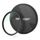K&F Concept XU05 40.5mm UV 낚시 18층 멀티 코팅 나노테크 코팅