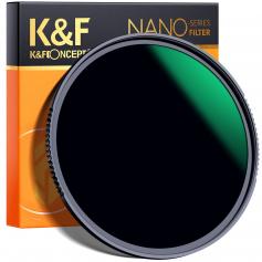 XN25 67mm ND1000 (10 Stop) Fixed ND Filter Neutral Density Lens Filter Multi-Coated Optical Glass, for DSLR Camera