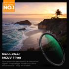 39mm Filtro MCUV in Vetro Ottico con Rivestimento Nano + 3 Panni per La Pulizia - Serie Nano-Klear