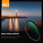 Filtre MCUV Ultra-mince 105mm Filtre anti-UV de Protection, 18 Couches de Nano-revêtement - Série Nano-Klear