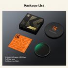 49mm Gold Diffusion 1/2 Filter Mist Soft Glow Warm Highlights Vintage Cinematic Aesthetic Camera Lens Filter Nano-Xcel Series