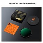 Filtro a infrarossi da 55 mm a 720 nm (con rivestimento AR+AF) in vetro ottico HD con rivestimento a 28 strati, filtro IR standard per fotocamere non modificate per scattare foto di paesaggi surreali e in bianco e nero - Serie Nano-Xcel