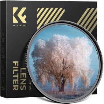 82mm 720nm Infrared Filter (AR+AF Coated) HD Optical Glass with 28-Layer Coating, Standard IR Filter for Unmodified Cameras to Shoot Surreal Landscape and Black & White Photography - Nano-Xcel Series