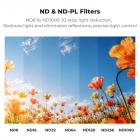 K&F CONCEPT 16-Pack Filter Kit Compatible with DJI Osmo Pocket 4P | Filter with Snap-fit Mount, Optical Glass, Ultra-Slim, Stowable for Vlog & Shooting, FD172