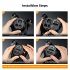 K&F CONCEPT Wide-Angle Lens Compatible with DJI Mavic 4 Pro Drone Camera Lens Accessories,108° Shooting Range, Capture Expansive Landscapes, Multi-Coated HD Optical Glass