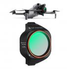 K&F CONCEPT 円偏光フィルター CPLフィルター DJI Mini 5 Pro対応、ドローン用 CPL反射防止フィルター 28層マルチコーティングHD光学ガラス使用