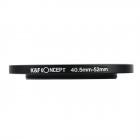 40.5mmから52mmのステップアップリング