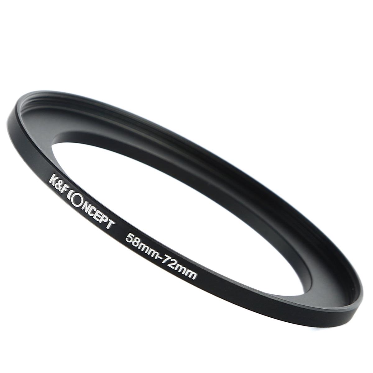 58mm to 72mm Step Up Ring K&F Concept