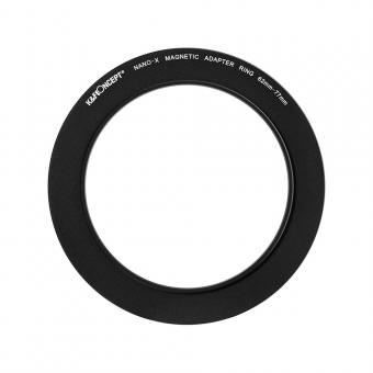 Anel adaptador de filtro de lente magnética de 62 mm a 77 mm