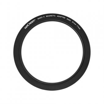 Anel adaptador de filtro de lente magnética de 67 mm a 77 mm