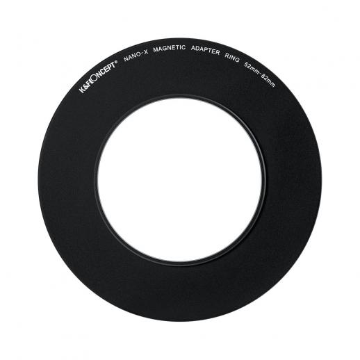 Anel adaptador de filtro de lente magnética de 52 mm a 82 mm