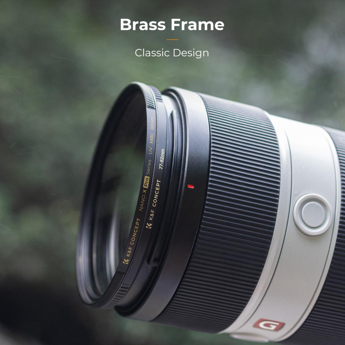 58-82mm 푸시 필터 어댑터 링, 모든 58mm 카메라 렌즈 및 82mm 핀과 호환되는 스텝업 링