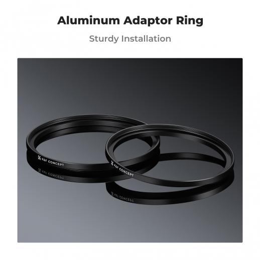 Bower 52mm-58mm Step Up Lens Ring Adapter - Metal