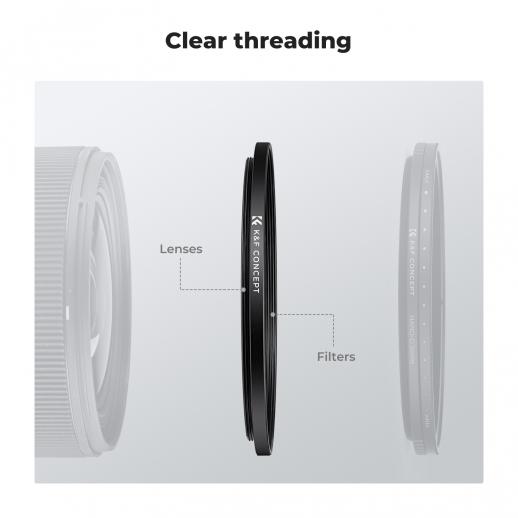 Tunghey 49mm To 67mm Step-Up Ring Filter Adapter For All