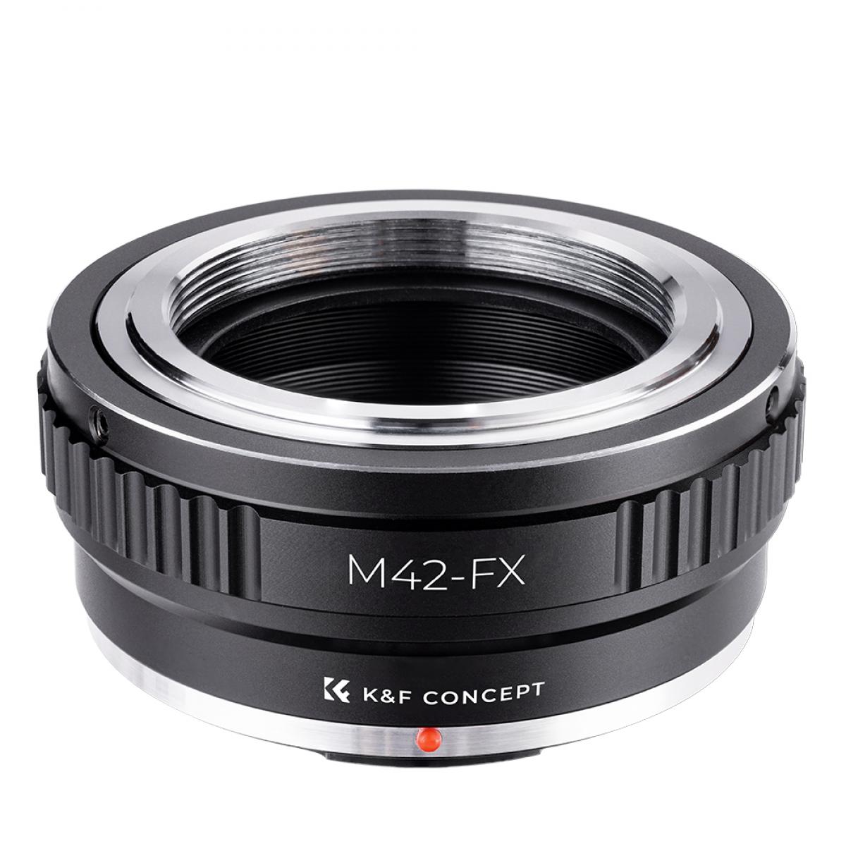 K&F Concept Lens Mount Adapter Ring M42 42mm Screw to Fuji Fujifilm FX  XPro1 X-Pro1 Camera