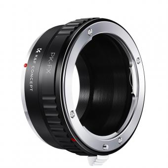 Pentax PK Lens to Fuji FX Mount Camera Adapter Fits X-Pro1 X-E1 X-M1 K&F Concept Lens Mount Adapter