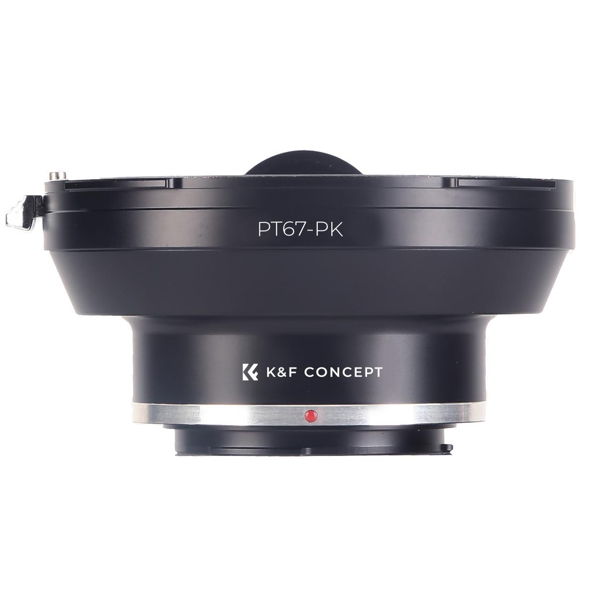 Lentes Pentax 67 para adaptador de montagem de câmera Pentax K com montagem em tripé