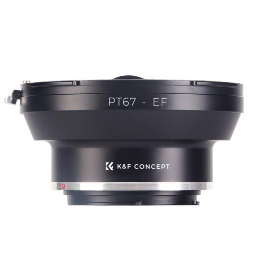 Pentax 67 レンズマウントアダプターのCanon EOS EF カメラ - K&F Concept