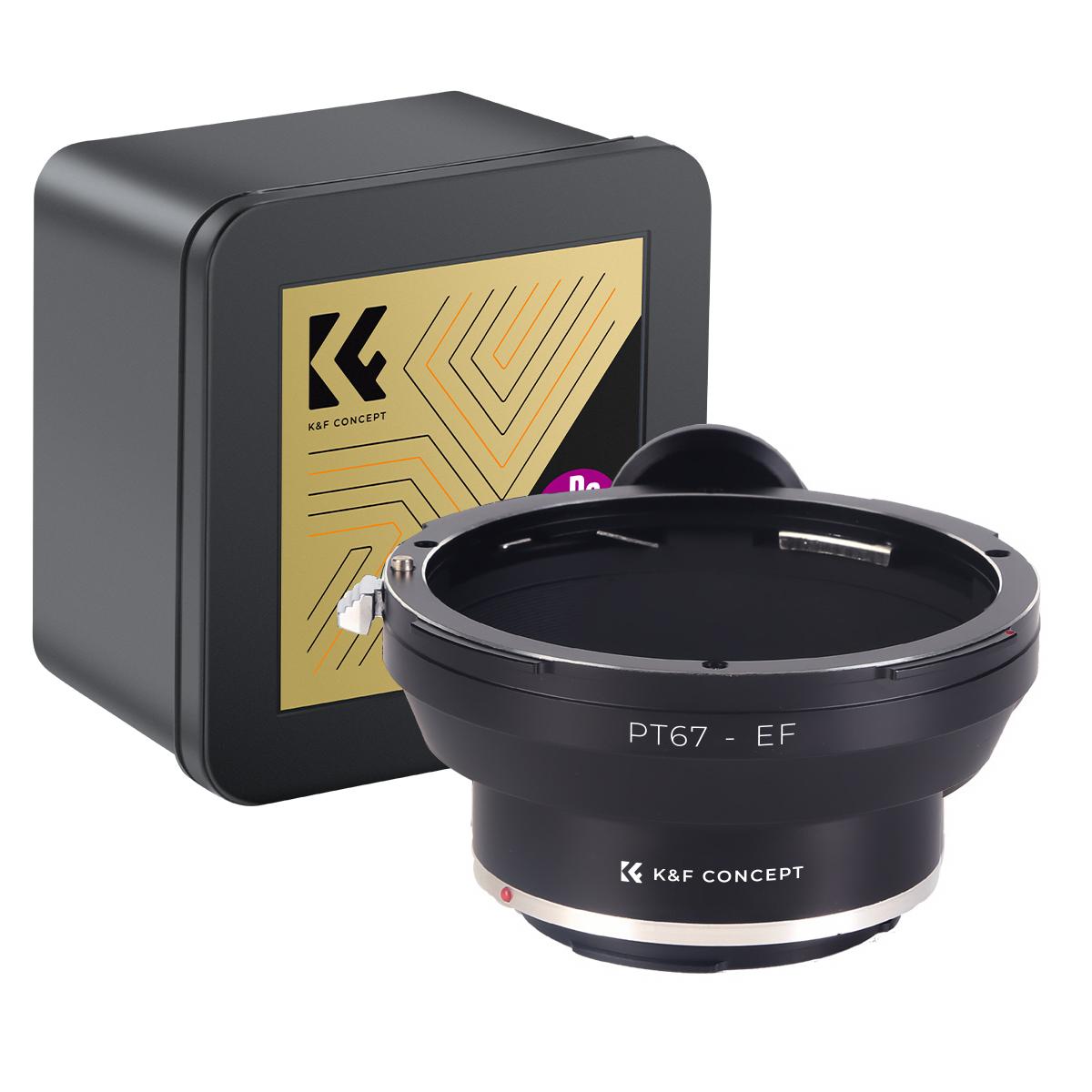 K&F Concept M34131 Pentax 67 Lenses to Canon EF Lens Mount Adapter with