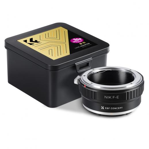 K&F Concept Nikon Ai-s Lens Adapter to Sony NEX E Mount Camera α6300 α6500 α6600 