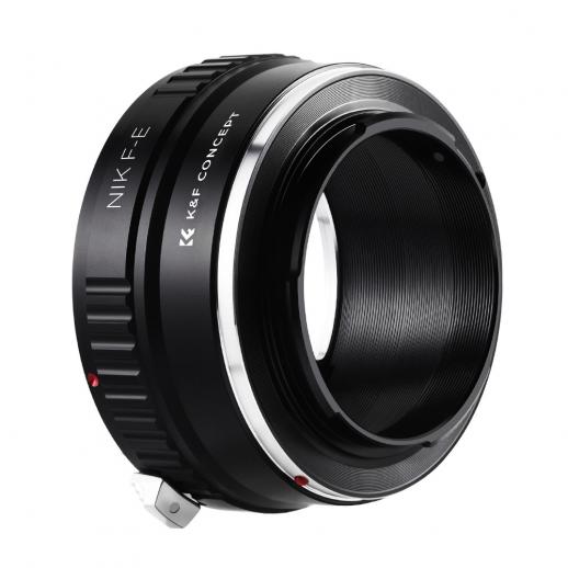 Nikon F レンズマウントアダプターのSony E カメラ NIKF-E - K&F Concept