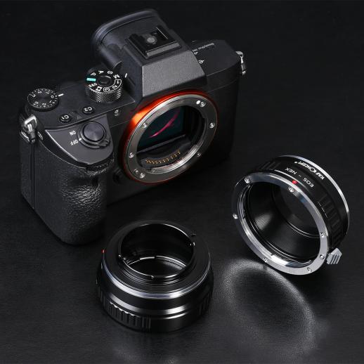 Canon EF レンズマウントアダプターのSony E カメラ EF-E