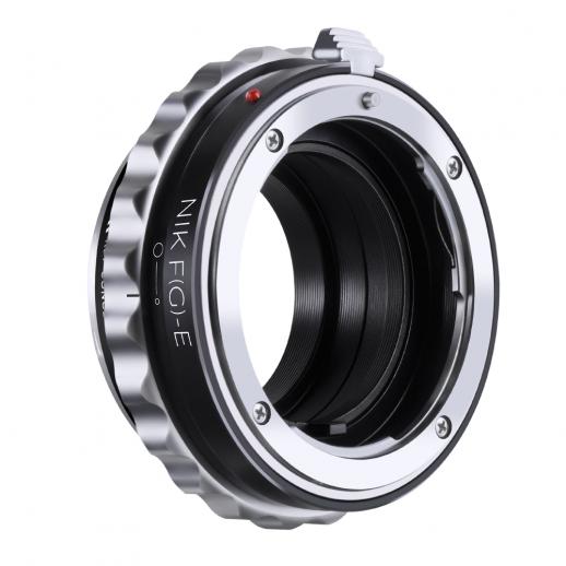 K&F Concept Lens Adapter - Nikon G Mount Lens To Sony E-Mount Camera (NEX, A5000, A7II, A7R)