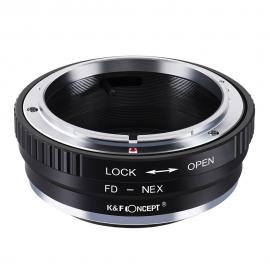 Adaptador de lentes Canon FD a Sony E Lens Mount K&F Concept M13101