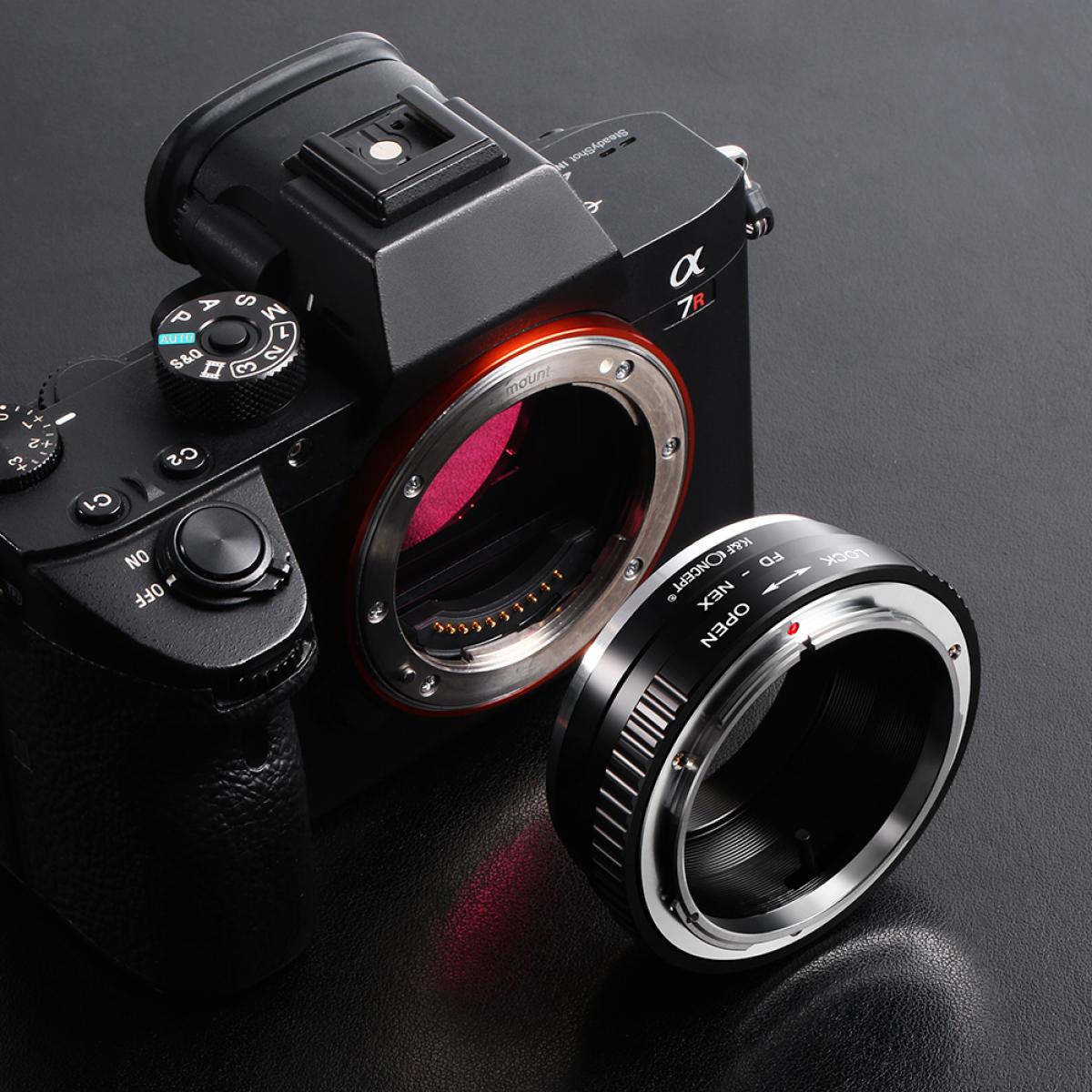 Lens Mount Adapter FD to NEX Compatible for Canon FD FL Lens to NEX E