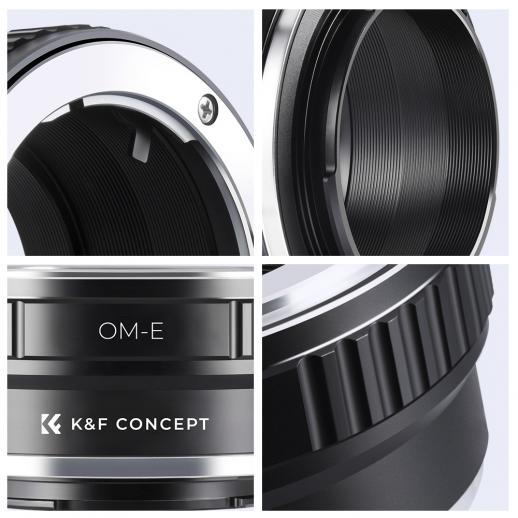 Olympus OM Lenses to Sony E Lens Mount Adapter Ku0026F Concept M16101 Lens  Adapter