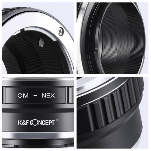 Olympus OM レンズマウントアダプターのSony E カメラ OM-E - K&F Concept