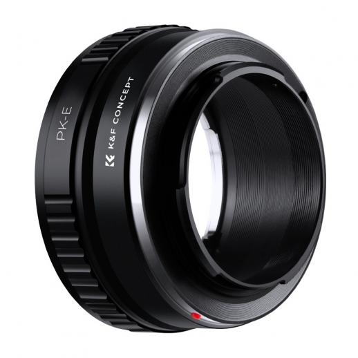 K&F Concept M17101 Pentax K Lenses to Sony E Lens Mount Adapter 