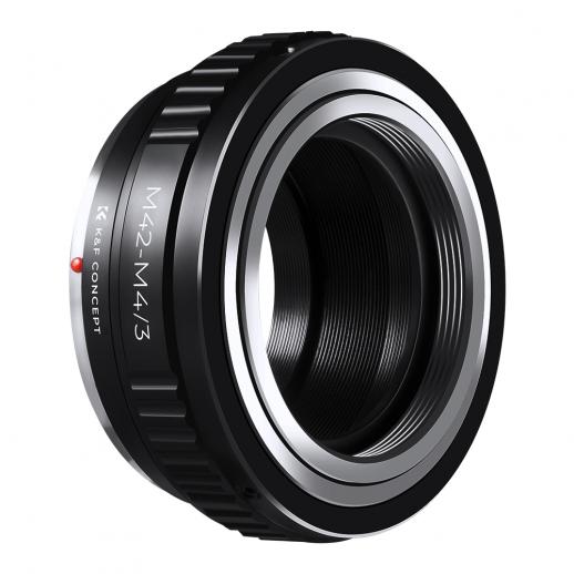 Diyeeni Metal Lens Mount Adapter Camera Lens Adapter Ring for M42 Mount Lens to Fit for M4/3 Interfaces Camera Body.