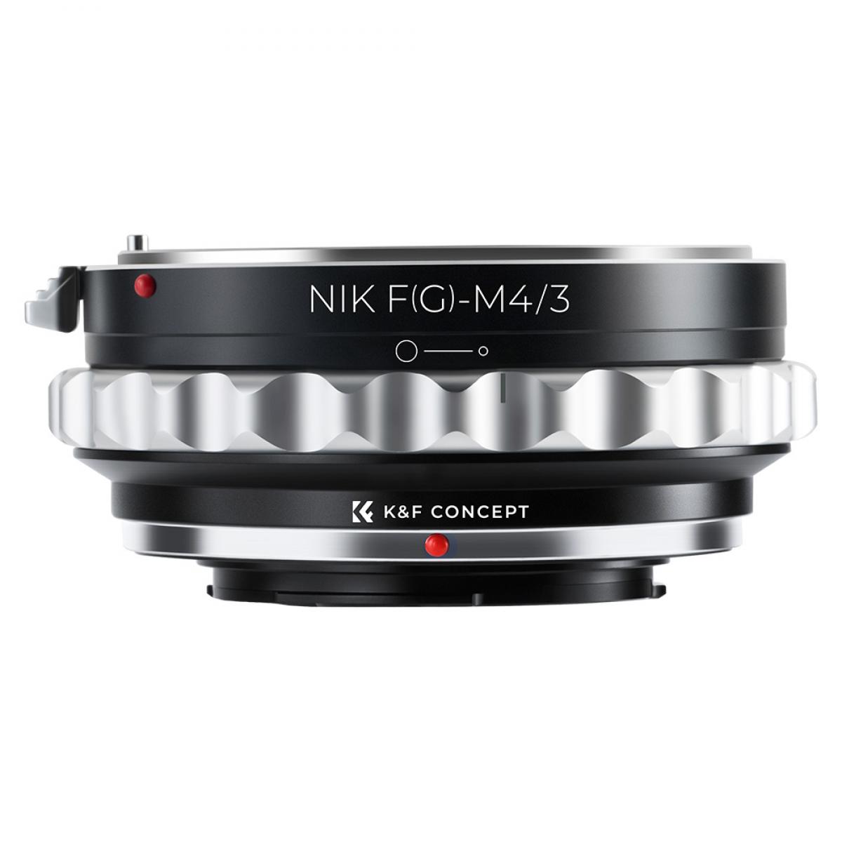 Nikon G/F/AI/AIS/D Lenses to M43 MFT Lens Mount Adapter K&F Concept M18121 Lens Adapter